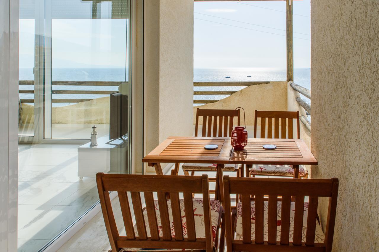 Sunset Apartment Saranda Bay Sarandë Exterior foto