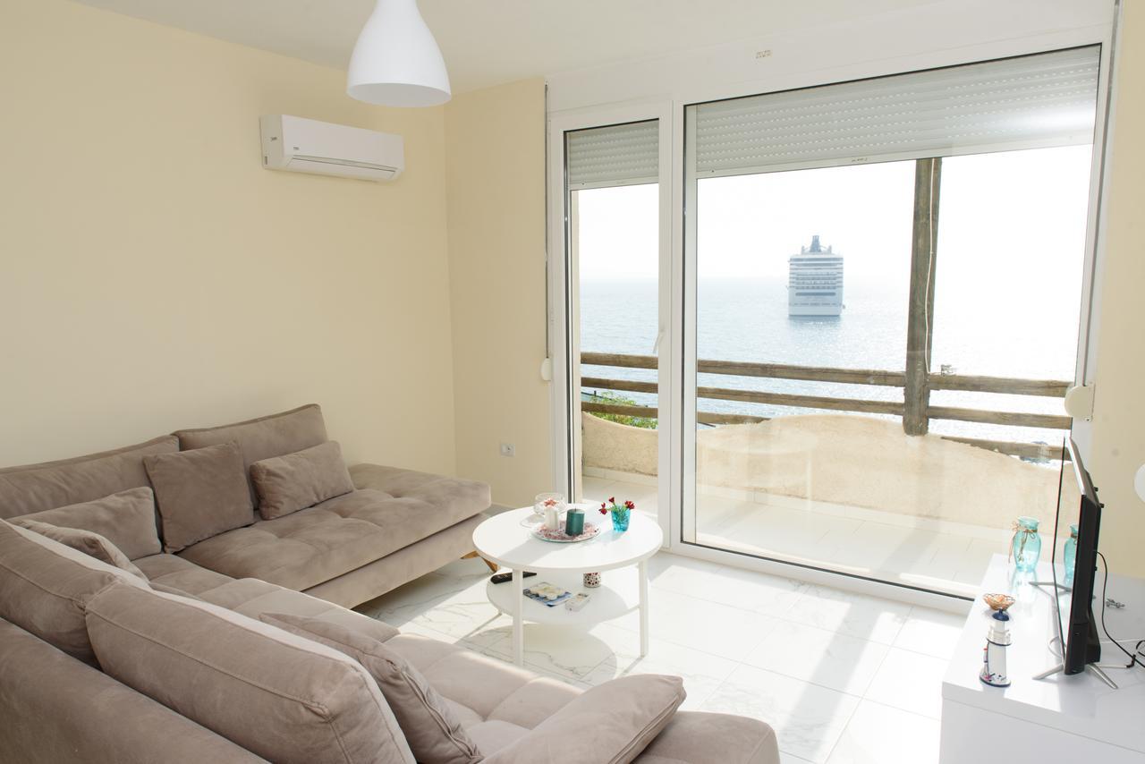 Sunset Apartment Saranda Bay Sarandë Exterior foto